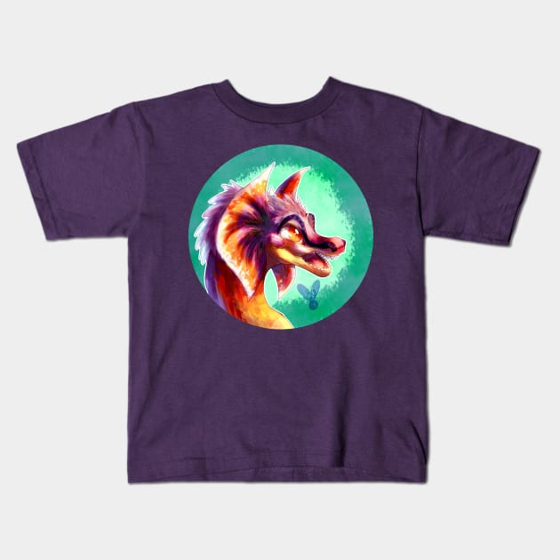 Huntable Monsters - Great Jaggi Kids T-Shirt by BeatBawksStudio